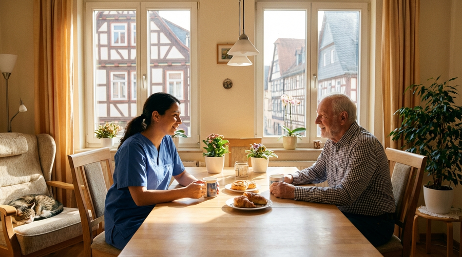 Pflege in Hanau 2026: Ambulante Pflege vs. 24-Stunden-Betreuung im Vergleich