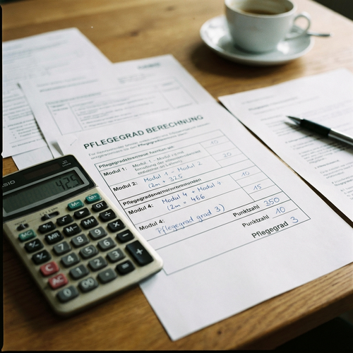 Pflegegrad berechnen