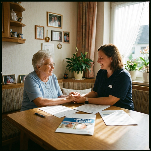 Pflegeberatung anfordern