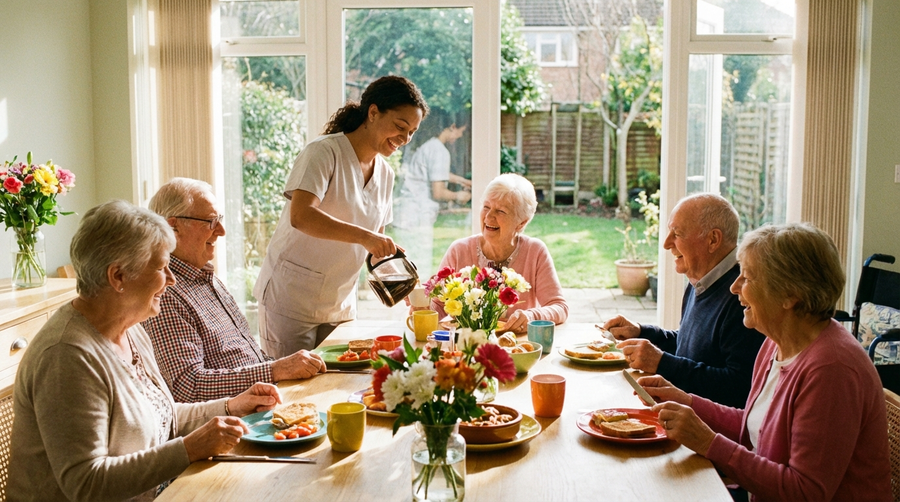 Ein Tag in der Tagespflege in Düren: Ablauf, Beschäftigungsangebote und Vorteile