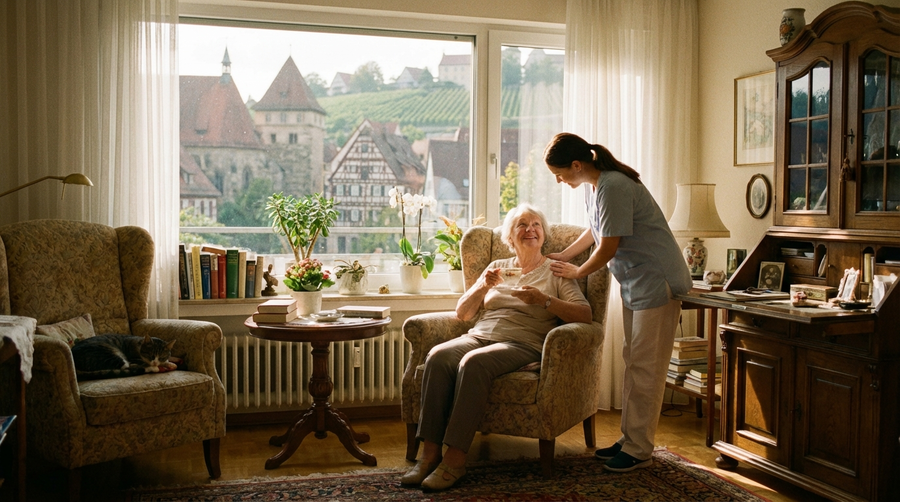 Ambulante Pflege vs. 24-Stunden-Betreuung in Esslingen am Neckar: Welche Lösung passt zu Ihnen?