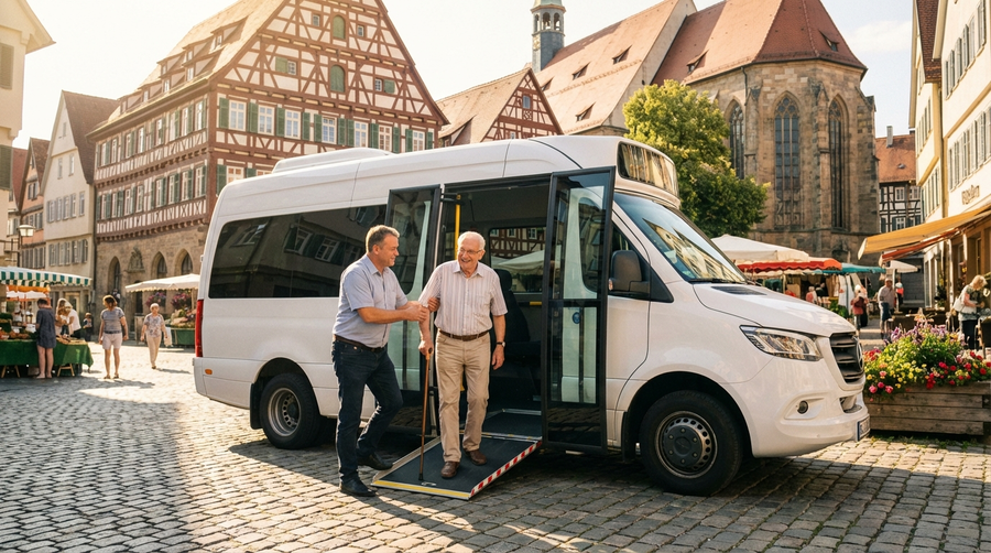 Fahrdienste der Tagespflegen in Esslingen am Neckar: Was wird abgedeckt und was kostet es?
