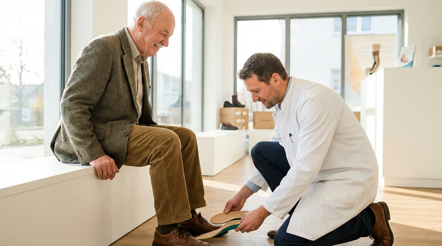 Orthopädische Einlagen & Kompressionsstrümpfe in Dessau-Roßlau: Vermessung und Maßanfertigung