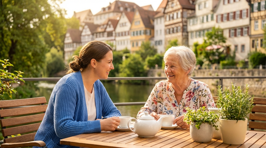 Ambulante Pflege vs. 24-Stunden-Betreuung in Tübingen: Ratgeber 2026