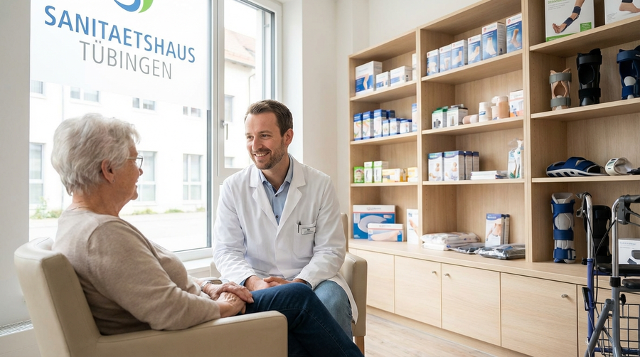 Orthopädische Einlagen & Kompressionsstrümpfe in Tübingen: Vermessung und Maßanfertigung