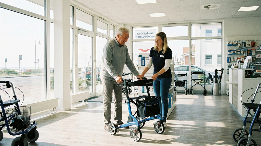 Rezept einlösen im Sanitätshaus in Wilhelmshaven: Zuzahlungen, Fristen und Hausbesuche