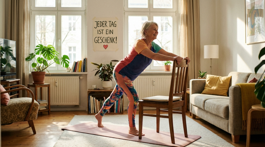Seniorensport zuhause: 7 schonende Übungen für mehr Mobilität im Alter