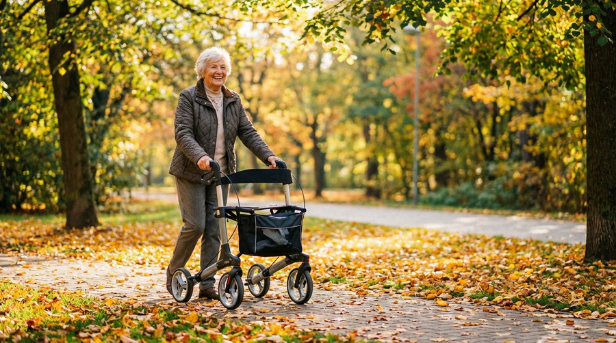Rollator-Training 2026: Sicher unterwegs und fit im Alltag bleiben