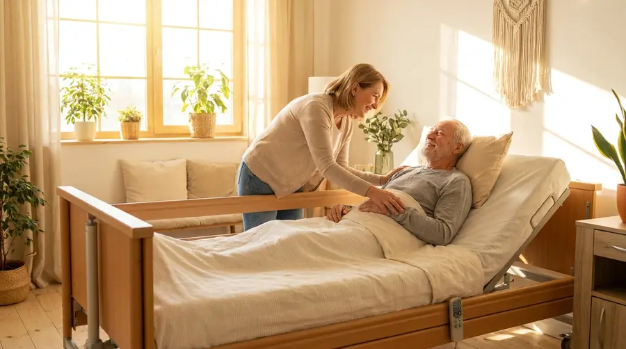 Angehörige im Bett richtig drehen: Rückenschonende Tipps für den Pflegealltag