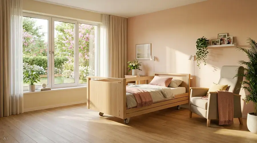 Das Pflegezimmer optimal einrichten: Wohnraumanpassung für bettlägerige Senioren