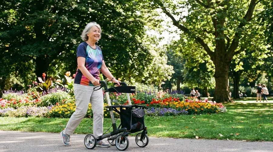 Treppensteigen und Einkaufen mit Arthrose: So bleiben Senioren sicher mobil