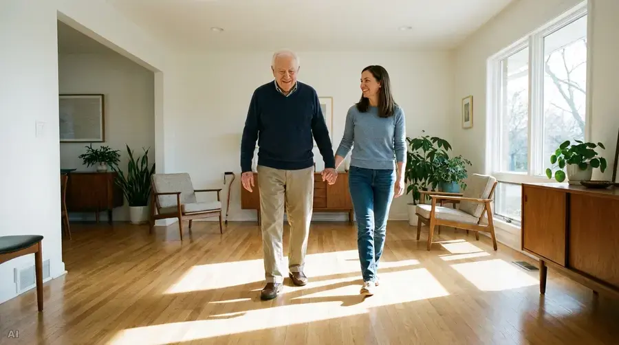 Plötzliche Starre (Freezing) bei Parkinson: Praktische Tipps für pflegende Angehörige