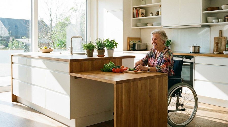 Barrierefreie Küche: Tipps für den seniorengerechten Umbau
