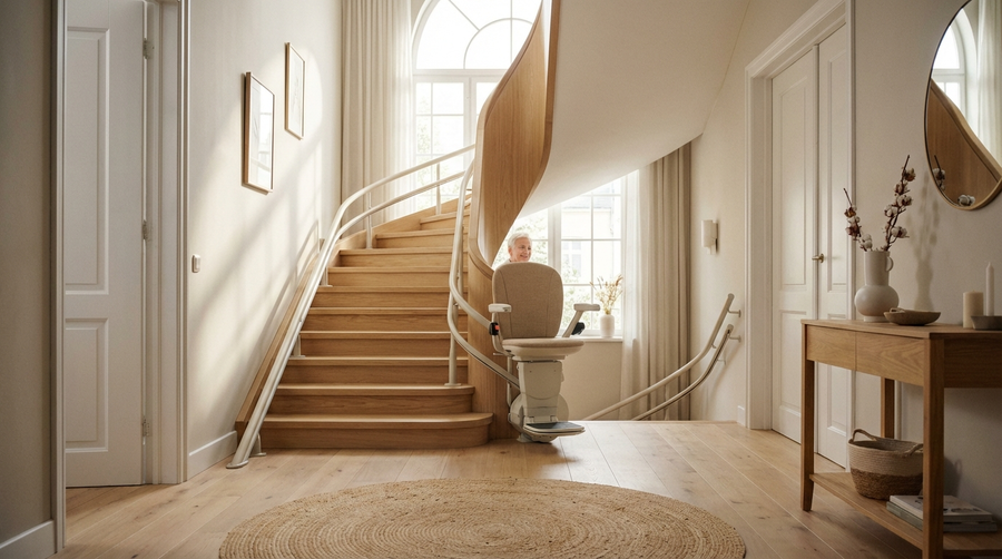 Treppenlift Kosten 2026: Preise und Zuschüsse im Überblick