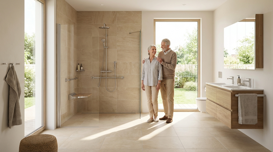 Rutschfeste Fliesen im Bad: Welche Rutschhemmungsklasse?