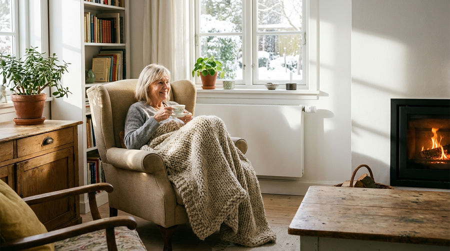 Sicher heizen und lüften: Tipps für ein gesundes Raumklima im Alter