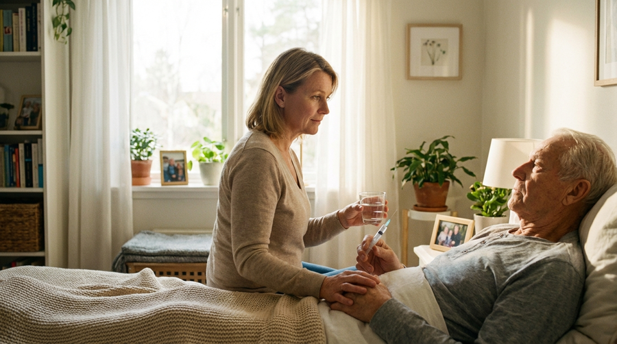Medikamente über die Magensonde (PEG): Was Angehörige beachten müssen