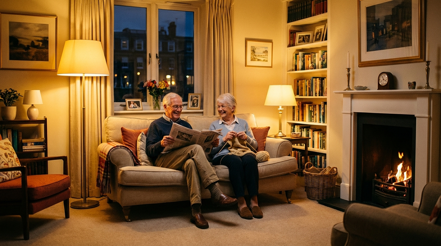 Beleuchtung im Alter: Wie das richtige Licht Stürze verhindert