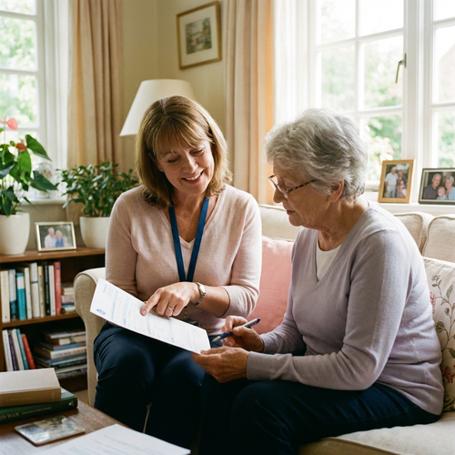 Pflegeberatung anfordern