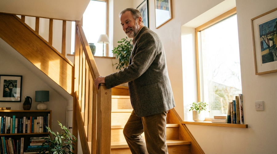 Treppensteigen erleichtern: Tipps für den sicheren Weg nach oben