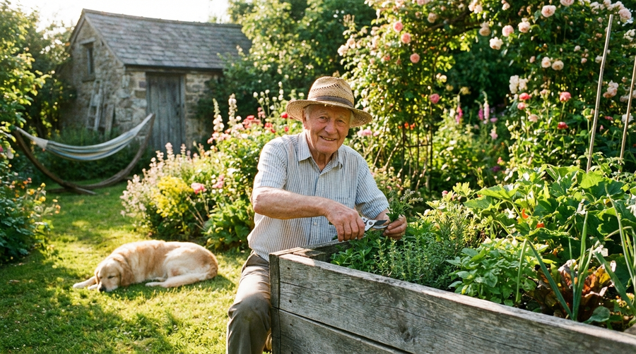 Gartenarbeit ohne Bücken: Rückenschonende Tipps für Senioren