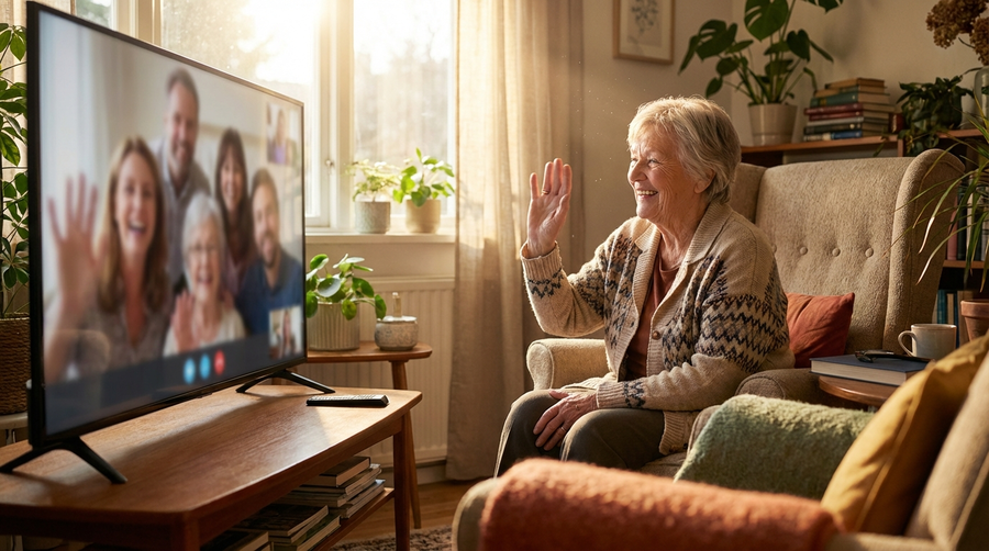 Digitale Helfer gegen Einsamkeit: Videotelefonie-Systeme