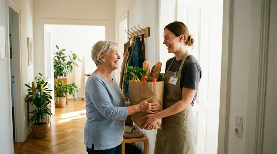 Einkaufsdienste & Lieferdienste: Wie Alltagshilfen Senioren entlasten