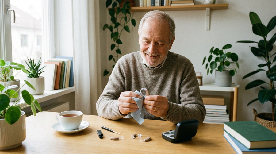 Hörgerätepflege im Alltag: So reinigen und warten Sie Ihr Hörgerät