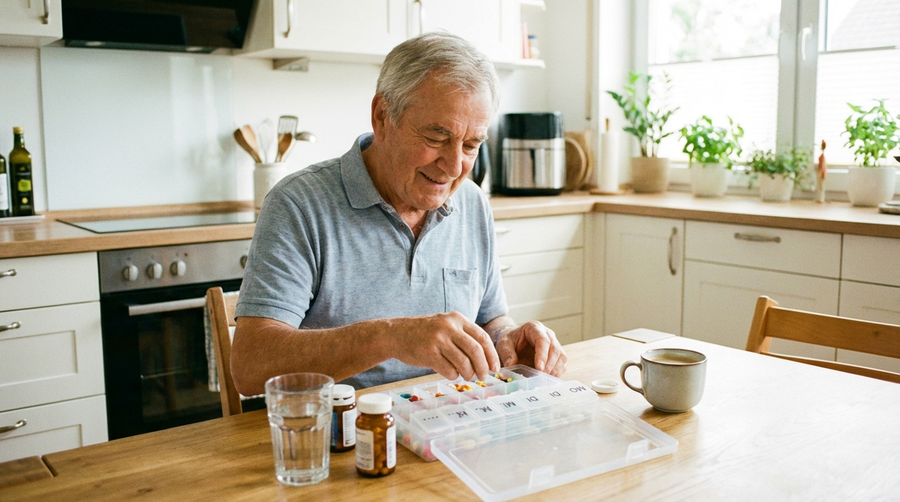 Tablettenbox für Senioren: So organisieren Sie die Wochenration