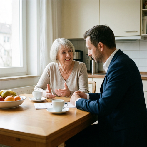 Pflegeberatung anfordern