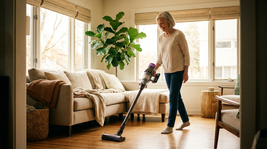 Rückenschonendes Staubsaugen: Reinigungstipps für Senioren
