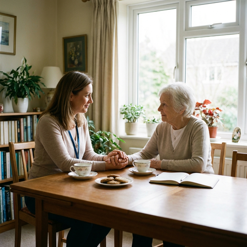 Pflegeberatung anfordern