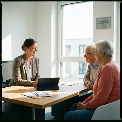 Pflegeberatung anfordern