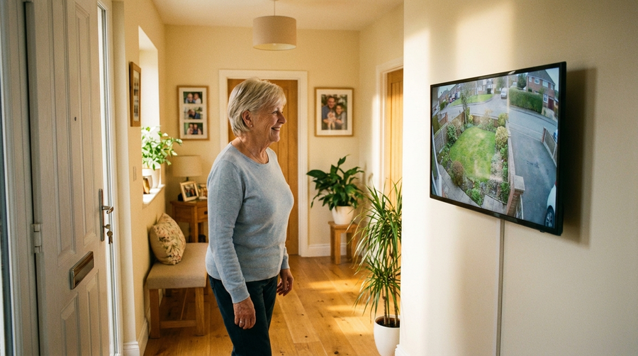 Smarter Türspion und digitale Schlösser für Senioren