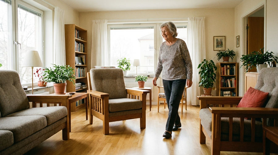 Sturzprophylaxe im Alter: Gefahrenquellen zu Hause lösen