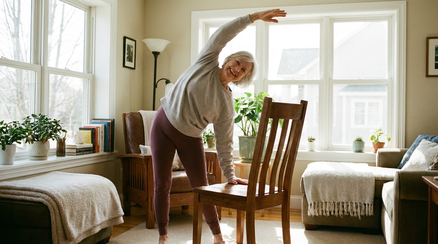 Seniorengymnastik für zuhause: 10 einfache Übungen für den Alltag