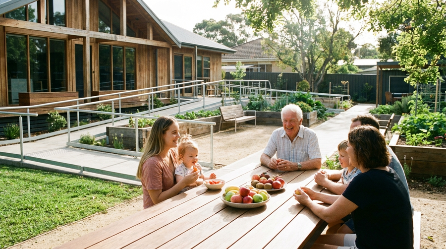 Mehrgenerationenhaus: Gemeinsames Wohnen von Jung und Alt