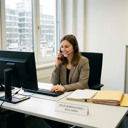 Zur kostenlosen Pflegeberatung