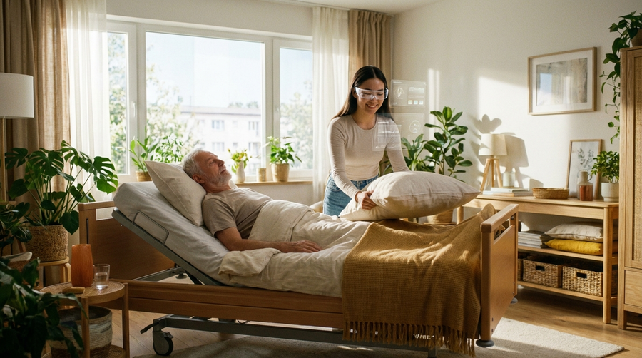 Augmented Reality (AR) in der Pflegeausbildung und für Angehörige